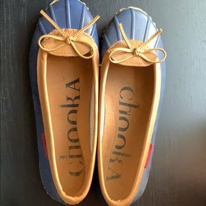 Chooka Waterproof Skimmer Ballet Flats Size 7